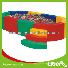 Piscina de bolas de plástico divertida interior para niños juego seguro LE.QC.004